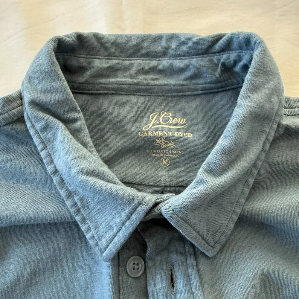 J. Crew Garment Dyed Button Down